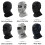 Maschera termica da sci 42 cm Stile 1 120 g Nero/Grigio 6