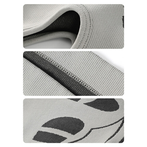Maschera da sci calda a maglia per uomo e donna, antivento, elastica, 42 cm 2