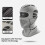 Maschera da sci calda a maglia per uomo e donna, antivento, elastica, 42 cm 9