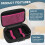 Discreet Lockable Toy Storage Bag, Locking Storage Box Toy Organizer Case Organizer Container with 2 Drawstring Bags 3