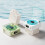 Vintage Bluetooth Record Player Speaker, 1500mAh, Green 4