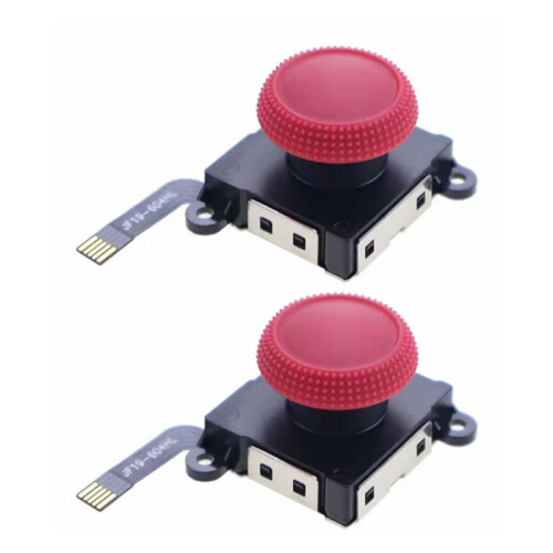 2pcs Replacement Hall Effect Joystick for  Replacement Electromagnetic Hall Stick for Swicth OLED Lite Repair