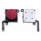 2pcs Replacement Hall Effect Joystick for  Replacement Electromagnetic Hall Stick for Swicth OLED Lite Repair 2