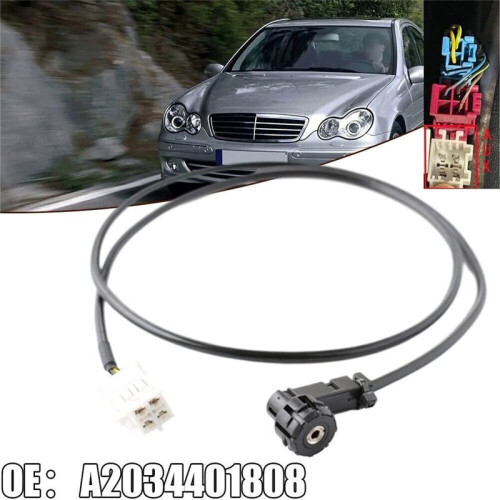 For - C-Class W203 CLK W209 Aux Input-Radio-Cable A2034401808 AUX Auxiliary Cable