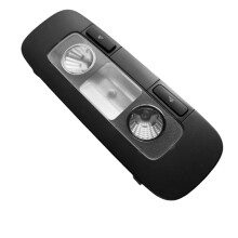 Car Interior Rear Reading Lights Dome Lamp 56D947291 1K0947291 for 11-18 Roof Reading Ceiling Light Black