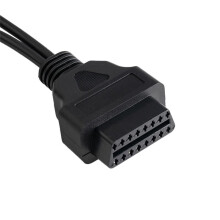 Motorcycle OBD Adapter for 4pin + 6pin for GSX R125/S125/S750/R1000/S1000 DL 650F/1000F SV650 OBD2