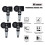 4pcs Programmable MX Sensor 315MHZ+433MHz 2 in 1 TPMS Sensor for Autel Tool TS408 TS508 ITS600 TPMS Tire Pressure Sensor 5