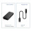 Blueendless USB4 40Gbps M.2 NVMe SSD Enclosure with Cooling Fan PCIe 4.0 Solid State Drive Case for  4/3 6