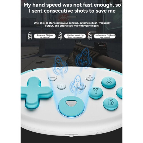 Game Controller Wireless  Gamepad for  PC Windows Android IOS Multi-Platform 2