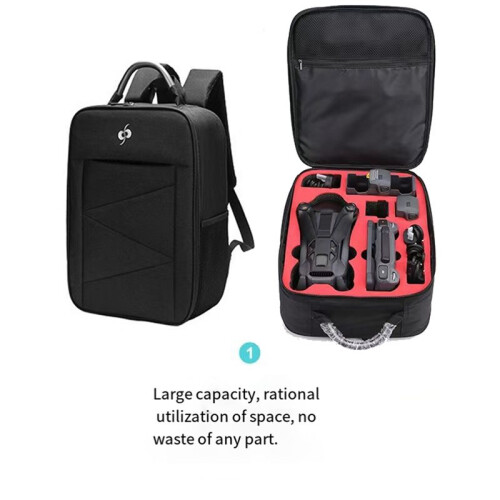 For   4 Pro Storage Bag Backpack Waterproof Bag for   4 Pro Accessories Portable Organizer 2