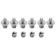 10 Pcs 1/4 inch and 3/8 inch Camera Screw Adapter Converter Threaded Mount Set for Tripod Monopod Ballhead Light Stand Shoulder Rig