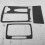 Carbon Fiber Interior Central Control Panel Trim Cover for  C Class W204 2007-2013 RHD 7