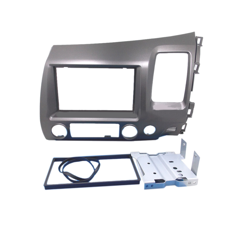 For 2006-2011 Stereo Radio Double 2 Din Dash Kit Fascia Dash Panel Trim-Rhd 4711184611703
