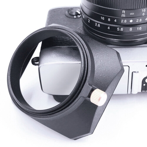NEWYI Square Shape Lens Hood for    Single Camera(52mm) 2