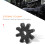 10Pcs Flexible Coupling Steering Column Coupler for   563152K000FFF 3