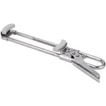 Multifunctional Stainless Steel Can Opener with Non-Slip Rubber Pad, for Weak Hands, Seniors and Kids