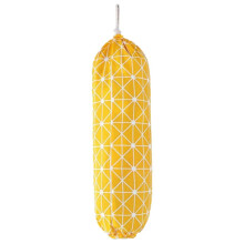 Plastic Bag Holder, Foldable Washable Grocery Bag Dispenser Recycling Shopping Bag Organizer Grocery(Yellow)