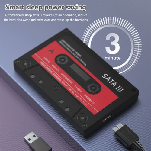 2,5 Polegadas USB 3.0  HDD Externo SSD Hard Drive Enclosure to USB Disk Solid State Disk Hard Disk para PC Laptop 2