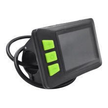 P3C Affichage LCD Compteur de Tableau de Bord ÉCran Coloré 24V-60V Compteur de VéLo éLectrique pour Scooter éLectrique (SM Plug 6PIN)