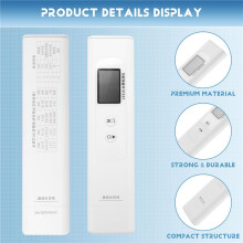 Drinking Water Quality Tester, 6-In-1 TDS Meter Digital Water Tester TOC,COD,TDS,UV275,EC & Temp /Organic Contamination