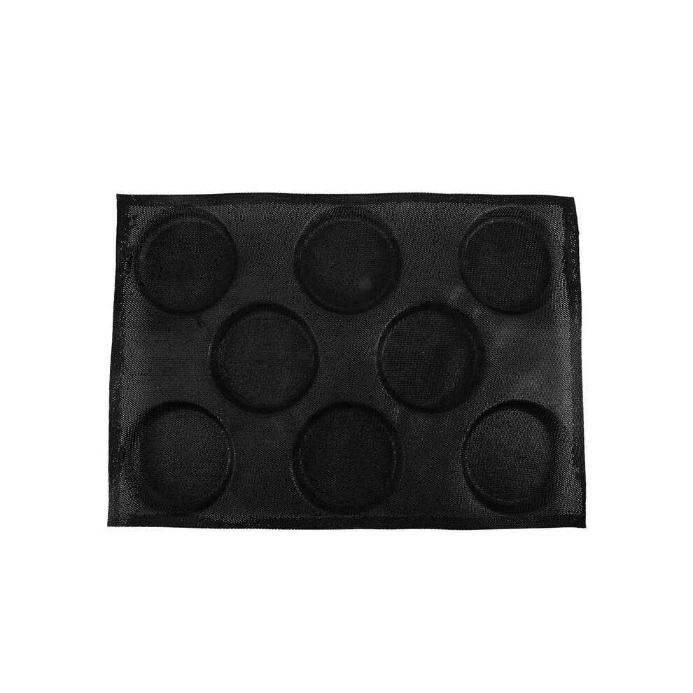8 Holes Hamburger Bun Pans For Baking Mesh Silicone Bread Pans For Baking Non Stick Perforated Baking Molds 6032467497189