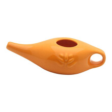 250 Ml Ceramiczny Garnek Neti Garnek do Czyszczenia Nosa TrwałY Szczelny Garnek z Wylewką do PłUkania Nosa Mycie Nosa dla MężCzyzn i Kobiet,