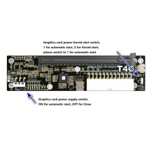 UT4G-BK7 External EGPU Adapter USB4.0 to PCIe X16 EGPU for 4/3 PCIe 4.0 X4 GPU Dock for NUC ITX STX Laptop