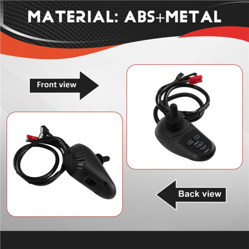 24V Electric Wheelchair Controller Joystick Controller + USB Lamp Universal Remote Rod Accessories 2