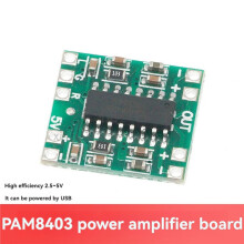 10Pcs PAM8403  Digital Amplifier Board 2x3W Class D Efficiency 2.5V to 5V Power Range for DIY Audio Projects