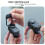 for Osmo  Hat Clip Action Camera Peaked Cap Brim Clip Secure Fixing Bracket for Enhanced Filming 10