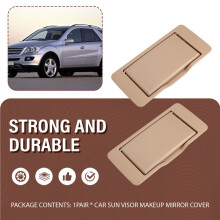 1Pair Car Sun Visor Makeup Mirror Cover A2518100310 A2518100410 for - R-Class W251 2006-2008 ML GL W164 B