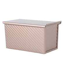 Rectangular Bread Mold with Cover Bread Baking Tray Cake Toast Non-Stick Toast Box with Lid Steel Kitchen Accessory