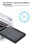 2Pcs 2.5in HDD SSD Enclosure USB 3.0 to  External Hard Drive Case for Laptap Desktop PC Data Transfer 8