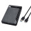 2Pcs 2.5in HDD SSD Enclosure USB 3.0 to  External Hard Drive Case for Laptap Desktop PC Data Transfer 6