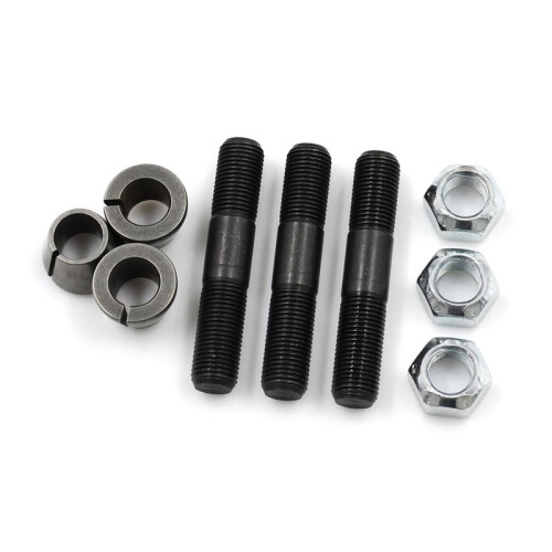 Kit de Instalação de Braço de Direção com Parafuso Prisioneiro de 3 Polegadas, Arruela Cônica e Porca para Eixo Dana 44 1