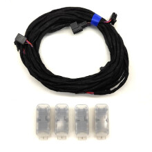 RGB Ambient Light Multicolor Footwell Light Colors with Cable 80A947415E for A4 A5 S4 S5 B9.5 A6 A7 C8 Q7
