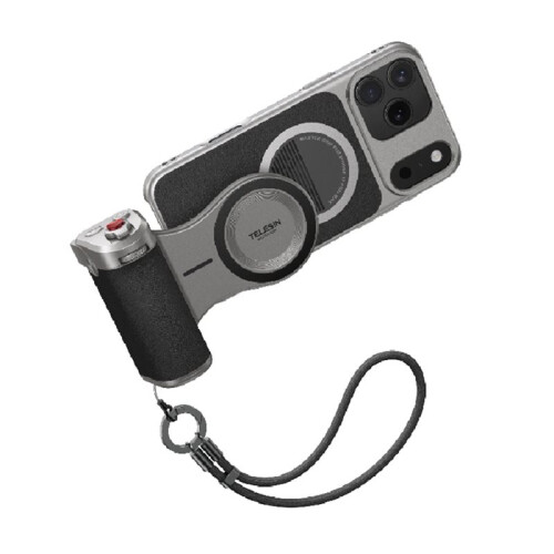 TELESIN Magnetic Master Grip Kit for  17 Pro ProMax Graphene Cooling Camera Handle Holder 1