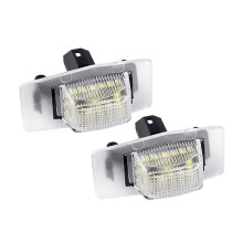For 323 MX-5 NB MPV MK II Tribute for Escape 01-07 White LED License Number Plate Light Lamps