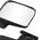2PCS  Carts Mirrors Folding Professional Installation Universal Side Rear View Mirrors  Carts Side Mirror 2