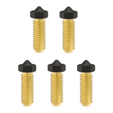 5pcs Nozzles for  Kobra 2/ Neo/Kobra2 Max Hot-End Coated Nozzle for PETG Printing Without Stringing 0.4mm