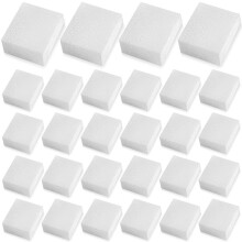 32 Pcs Pet Replacement Sponge Filters Pet Fountain Filter Foam for 67oz/ 2L Dog Cat Water Fountain Filters Replacement