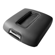 Car Center Console Armrest Box Cover L0227083AA for Silverado Yukon Sierra 2014-2018 Arm Rest Box Lid Pad