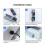 USB Hub Expand AMS Lite Connection 2- USB Hub Adapter 3D Printer Parts for  A1/A1  3D Printer 4