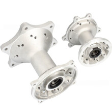 Moyeux de Roue Avant et Arrière pour Motos Tout-Terrain pour CRF250R 2000-2007, CRF250X et CRF450R 2002-2012 Arrière