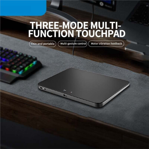 Wireless  Trackpad for Windows, Multi-Touch Surface High Precision Track Pad, Multi-Gesture Wired Touchpad 2