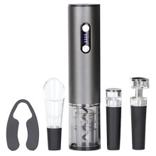 Electric Wine Opener Set - Rechargeable Wine Bottle Opener Kit with Accessories for Wine Lovers