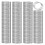 1000PCS Metal Alloy Split Key Rings Bulk for Crafts and Keychains, 1 Inch Diameter 1