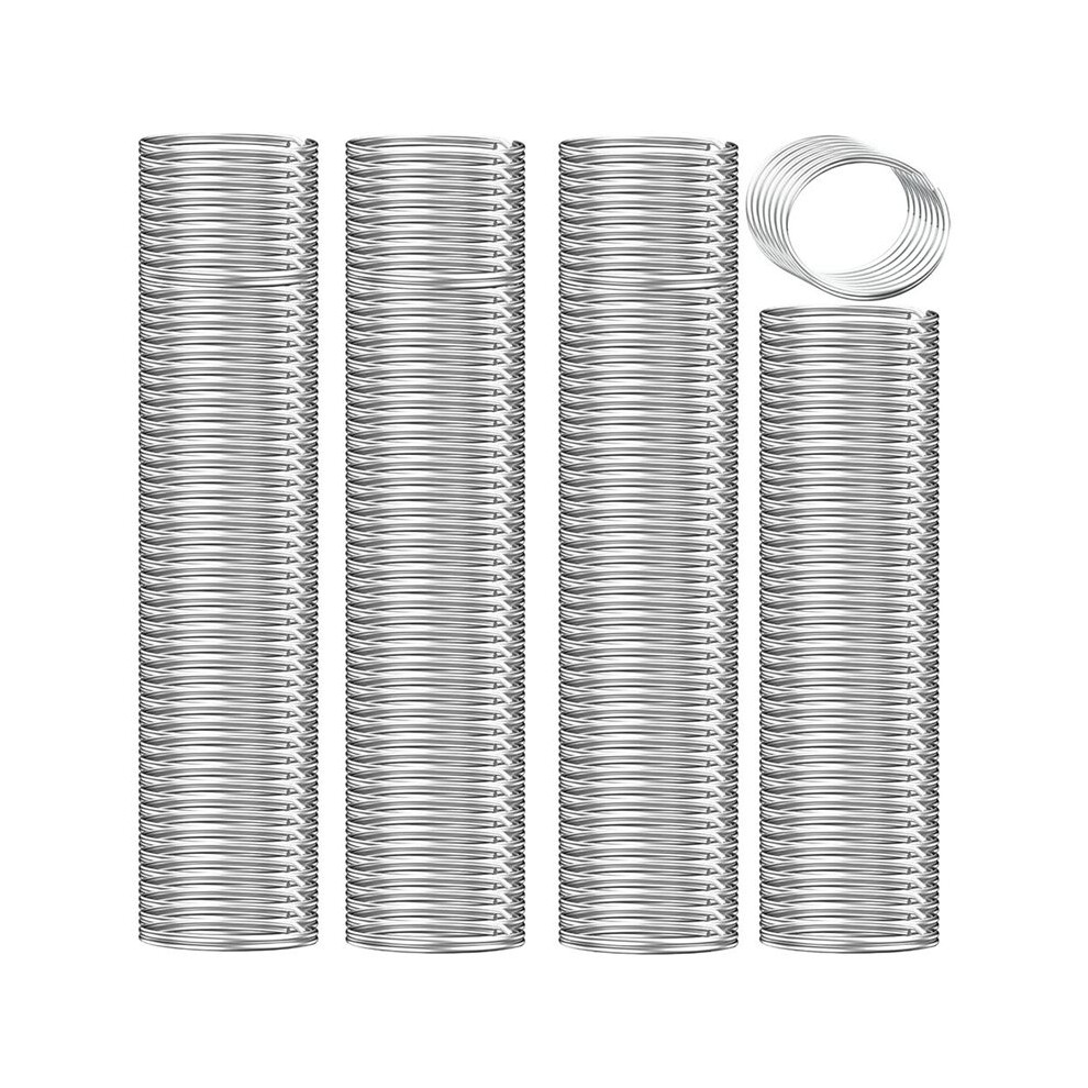 1000Pcs Metal Alloy Split Key Rings Bulk For Crafts And Keychains, 1 Inch Diameter 6031146854237
