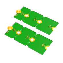 2 Szt. Adaptera Przedłużającego Dysk SSD M.2 NGFF NVME O Regulowanej Długości 2230, 2242, 2260 i 2280 mm