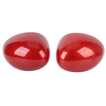 Door Side Wing Mirror Cover Stylish Exterior Rear View Side Mirror Cap for Cooper F54 F55 F56 F57 F60 Red